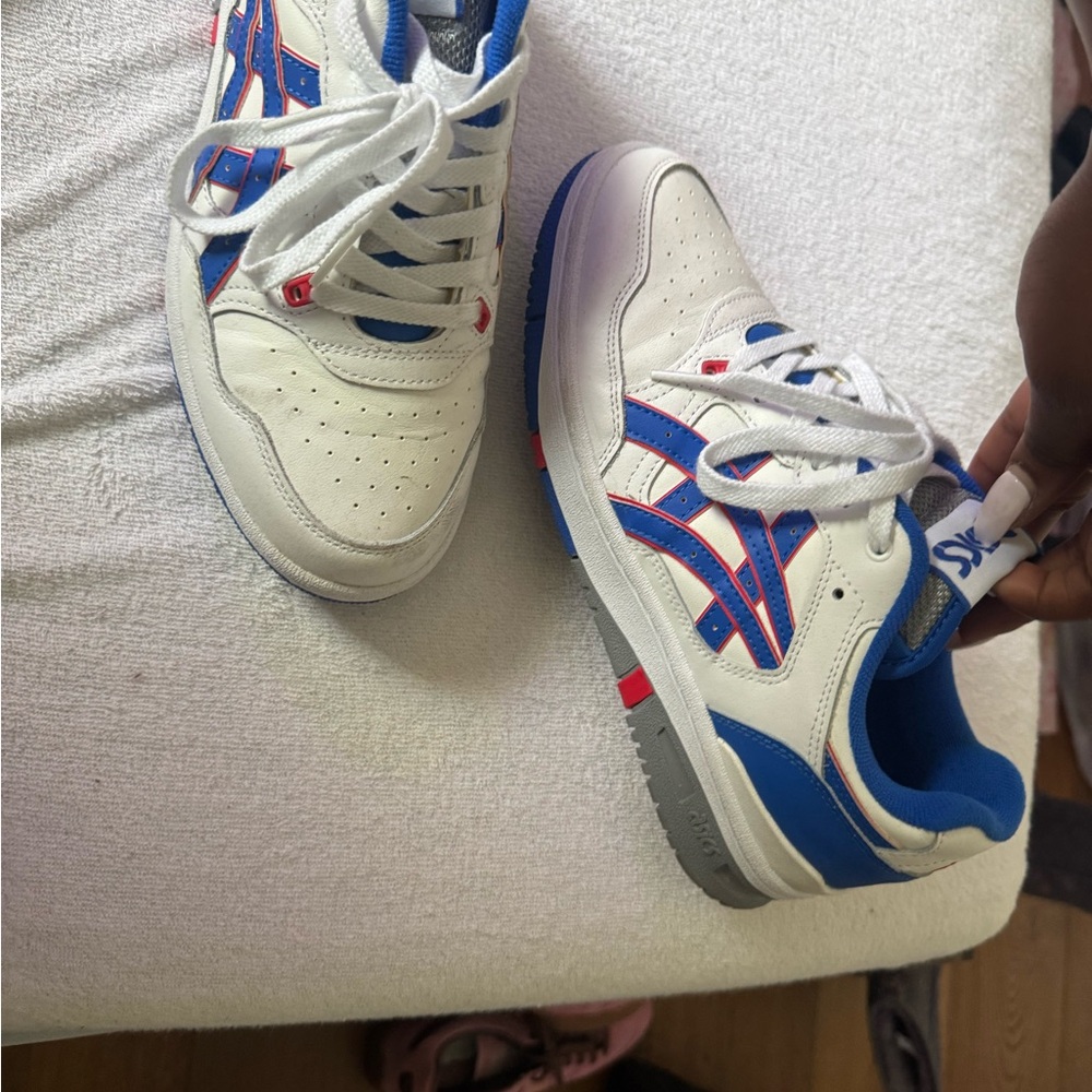 ASICS EX89 | Unisex | White/Illusion Blue | Sportstyle Shoes